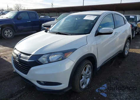 2016 Honda Hr-V Ex z USA, uszkodzony, nr VIN 3CZRU6H5XGM710538